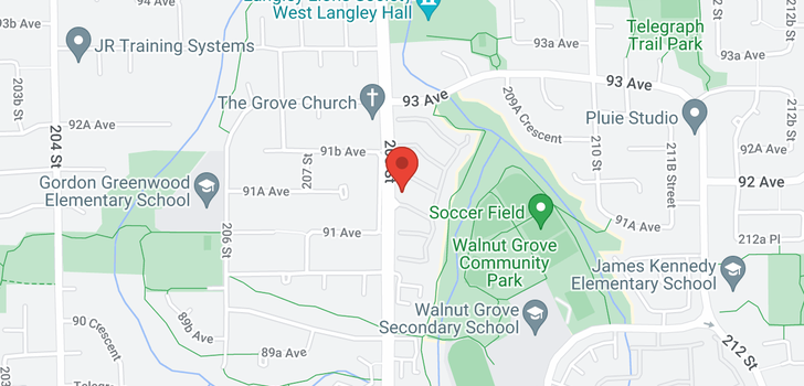 map of 119 9208 208TH STREET